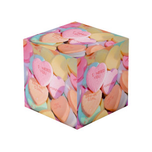 CUBE PHOTO LES COEURS DE LA BOUGIE DE VALENTINE