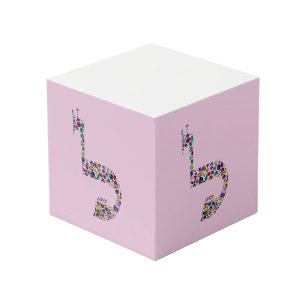 Cube Photo Lettre 'LAMED'