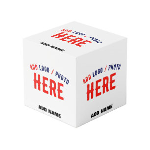 CUBE PHOTO MARQUE BLANCHE MODERNE ET PERSONNALISABLE VÉRIFIÉE