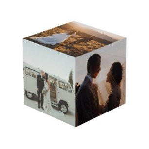 Cube Photo Mémoire photo mariage Nouvelles mauvaises herbes