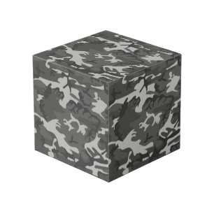 Cube Photo Motif de Camouflage gris, Motif militaire, Armée