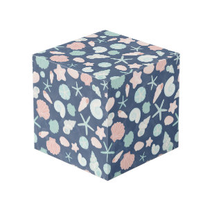 Cube Photo motif des coquillages