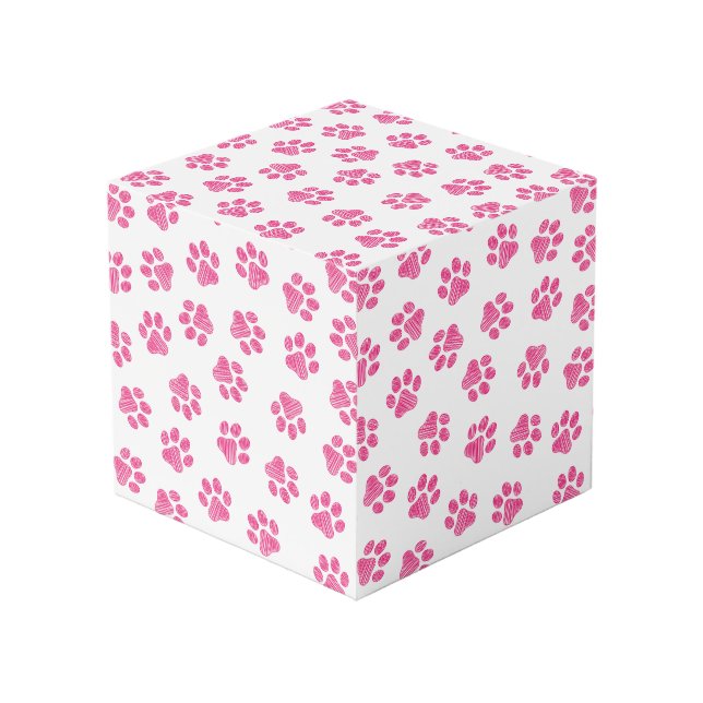 Cube Photo Patrouilles De Doodle, Paws De Chien, Paws Roses (Angle devant)