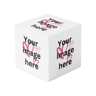 cube photo personnalisé pour cadeau