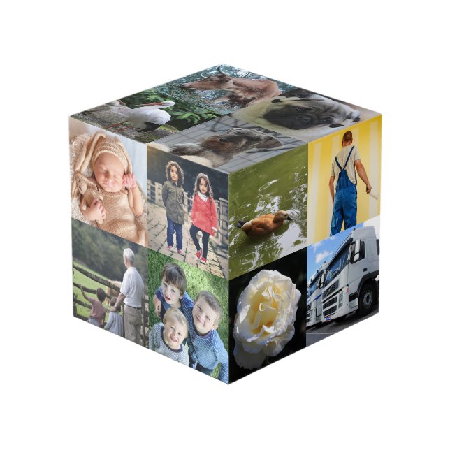 Cube Photo Télécharger vingt photos (Angle devant)