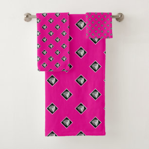 Cube Pyramide Répéter rose chaud