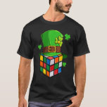 Cube Speed Cubing Math Puzzle St Patrick Day Kids T-Shirt<br><div class="desc">Cube Speed Cubing Math Puzzle St Patrick Day Kids</div>