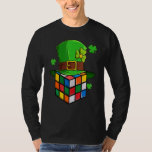 Cube Speed Cubing Math Puzzle St Patrick Day Kids T-Shirt<br><div class="desc">Cube Speed Cubing Math Puzzle St Patrick Day Kids</div>