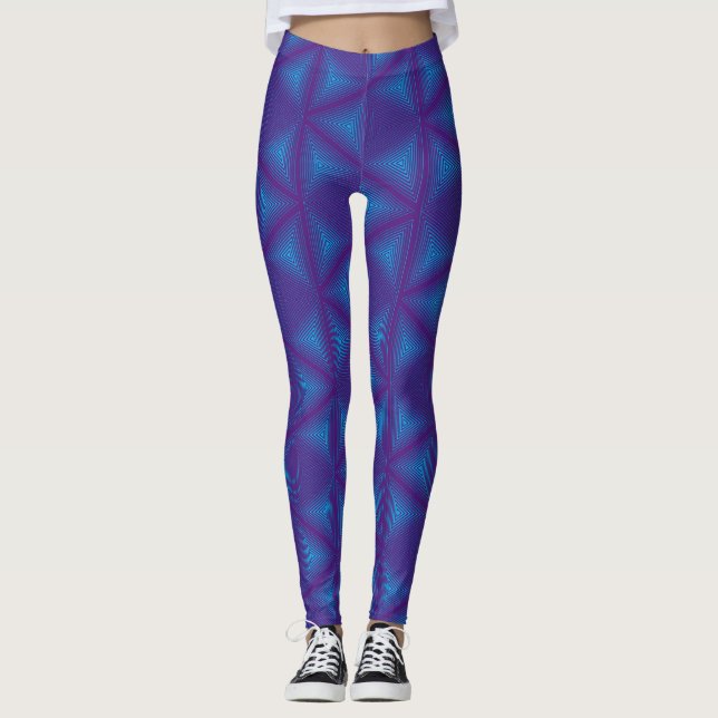Cube triangle-1 Leggings (Devant)