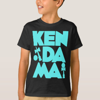Cubed Kendama 2, blue2 T-Shirt