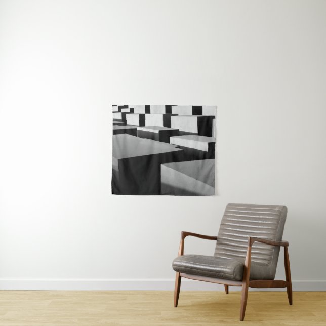 Cubes in Berlin Tapestry (In Situ (Horizontal))