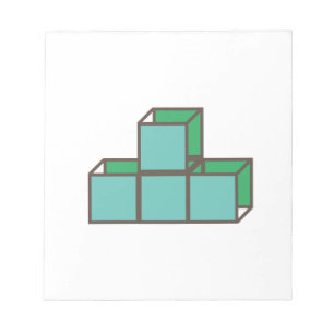 Cubes  notepad