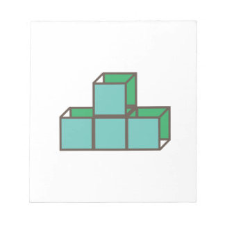 Cubes  notepad