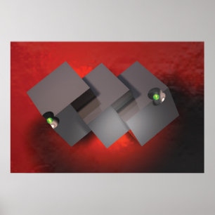 cubes poster