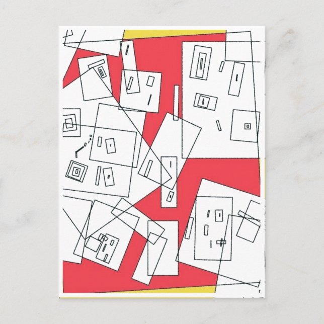 Cubic World Postcard (Front)