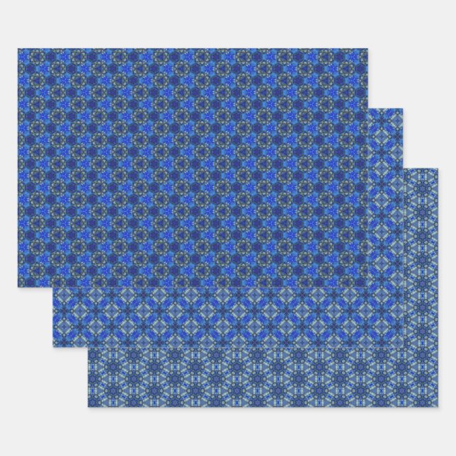 Cubicle Clouds Wrapping Paper Sheet (Set)
