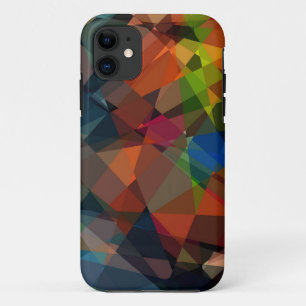 Cubism Abstract Art Modern Geometric Pattern 5 iPhone 11 Case