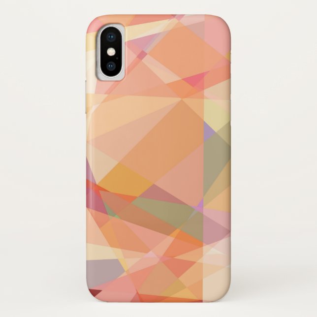 Cubism Abstract Art | Modern Geometric Pattern Case-Mate iPhone Case (Back)