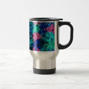 Cubism, art style and painting, travel mug