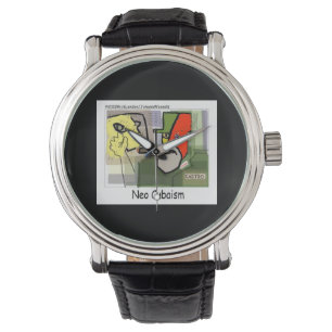 Cubism Castro (NeoCubaIsm) Funny Unisex Watch
