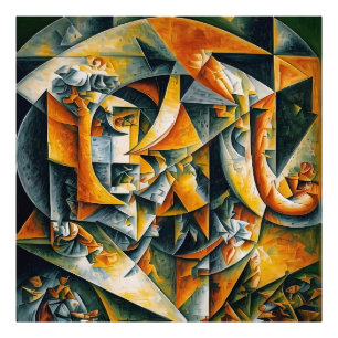 cubism landscape 2 photo print