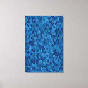 Cubism Pattern Abstract Canvas Art