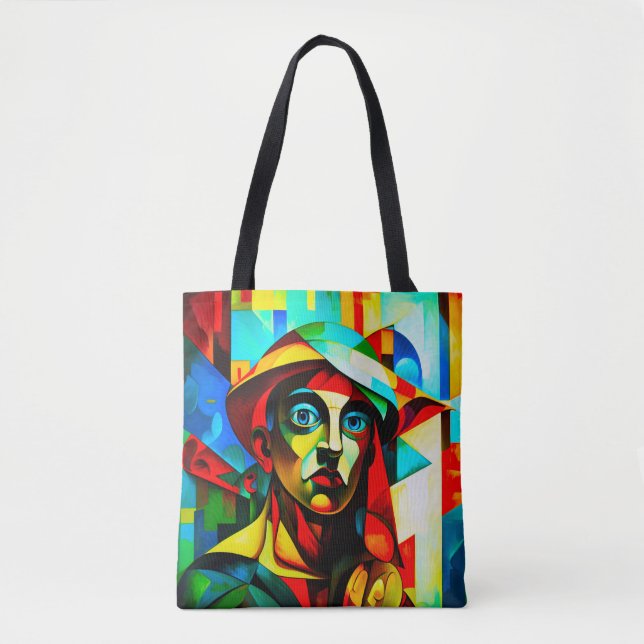 Cubism Tote Bag (Front)