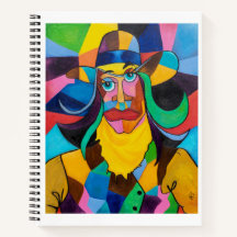 Cubist Cowgirl Sketchbook