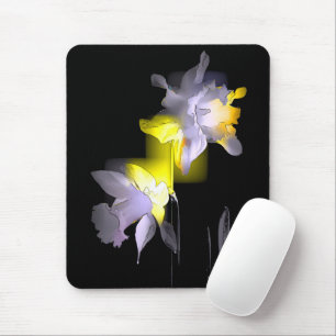 Cubist Daffodils Mouse Pad