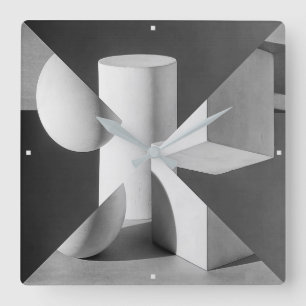 Cubist Design Wall Clock