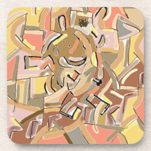 cubist donkey descending stairs coaster