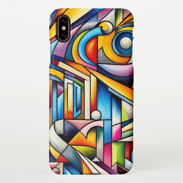 Cubist Dreams Picasso-Inspired iPhone Case (Back)