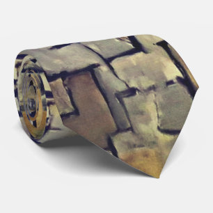 Cubist Earth – Textured Form Tie