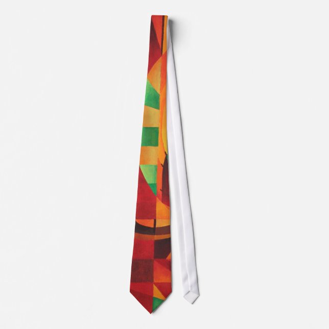 Cubist Junks On The Red Sea Tie (Front)