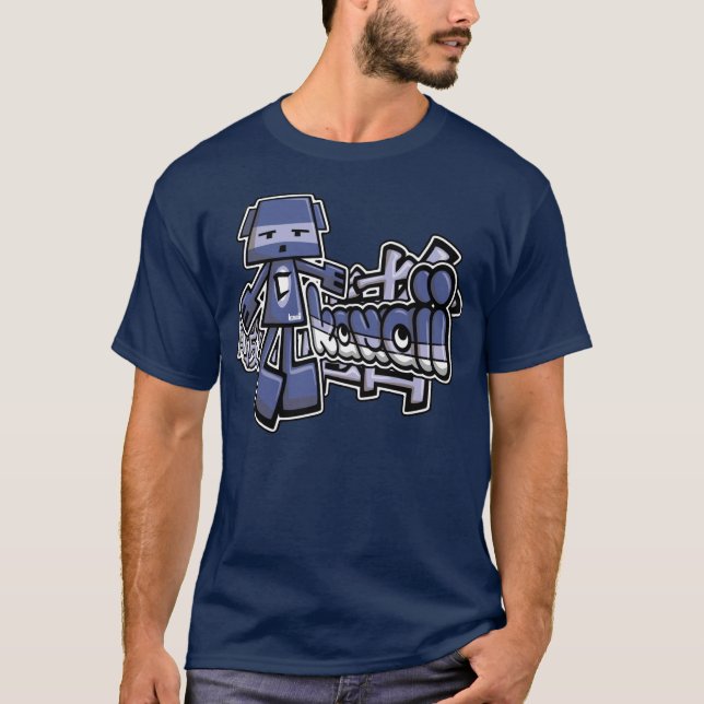 Cubist Mascot T-Shirt (Front)