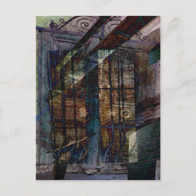 Cubist Shutters, Doors & Windows Postcard (Front)