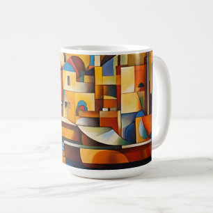"Cubist Sydney Opera House Mug" Coffee Mug