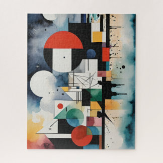 Cubistic Seascape Jigsaw Puzzle