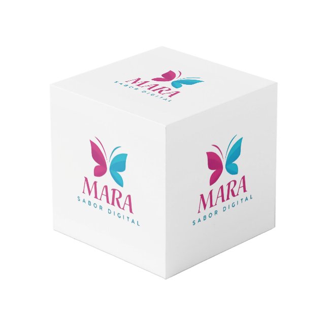 Cubo de Foto: Diseño Digital Mara Cube (Front Angled)