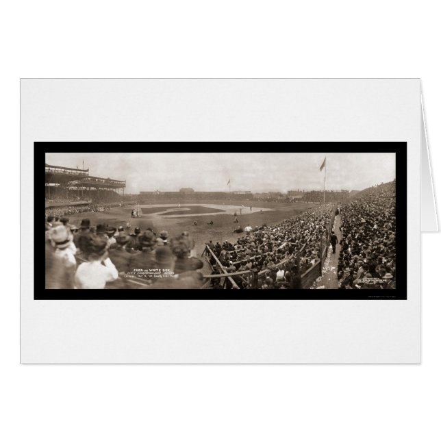 Cubs / White Sox Photo 1909 (Devant horizontal)