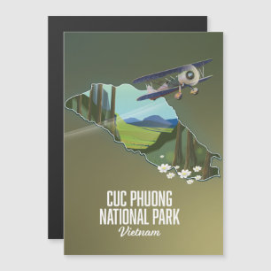 Cuc Phuong National Park Vietnam map