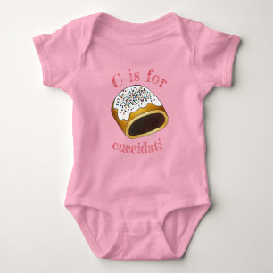 Cucidati Cuccidati Italian Fig Christmas Cookies Baby Bodysuit
