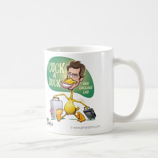 Cuck un canard par blanc de garnison de Ben tasse (Droite)
