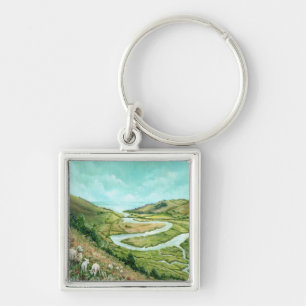 Cuckmere Haven after the Storm Keychain