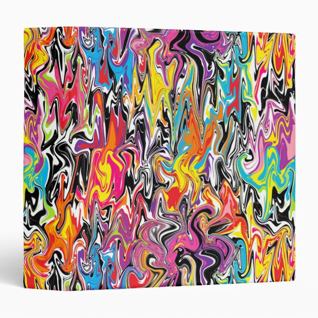 Cuckoo Abstract Swirl Binder (Front/Spine)
