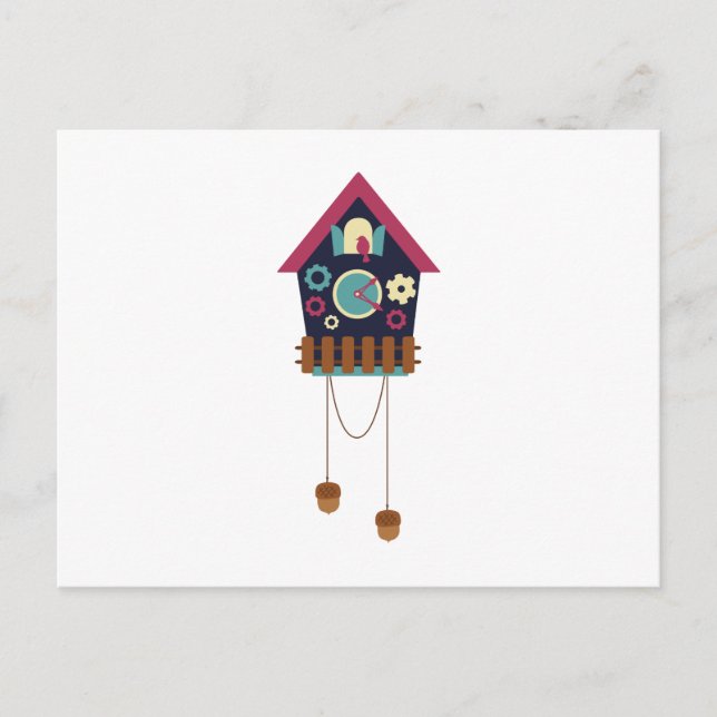 Cuckoo Clock Postcard (Front)