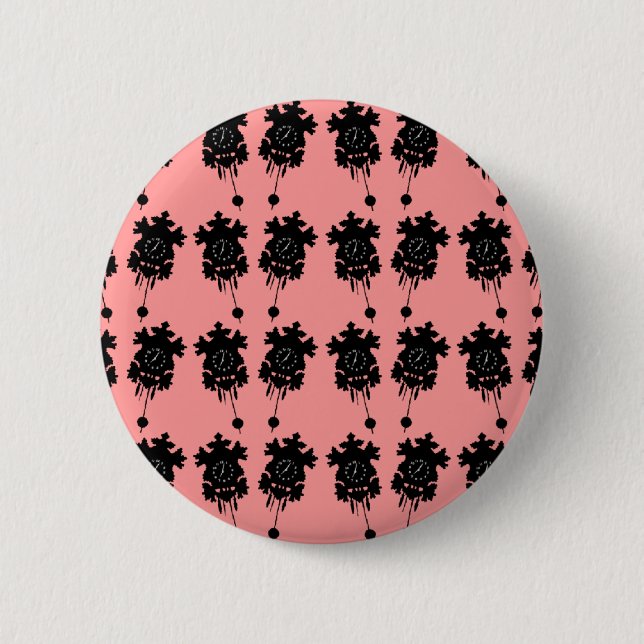 Cuckoo Clocks 2 Inch Round Button (Front)