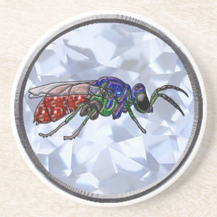 Cuckoo Wasp Coaster