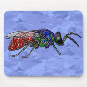 Cuckoo Wasp Mouse Pad