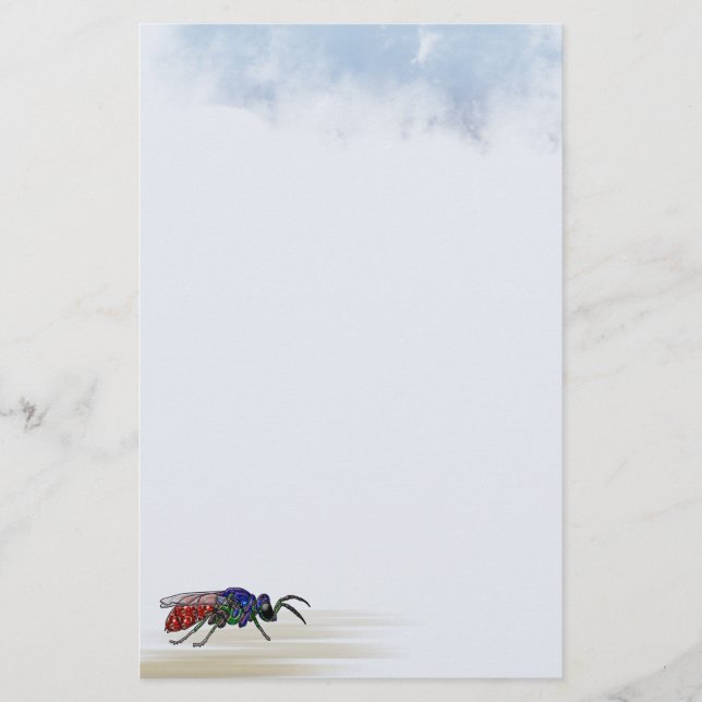 Cuckoo Wasp Stationery (Front)